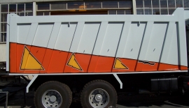 Excavation - Rock Type Tipper Truck Body