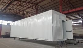 e-House Konteyner | Mobil Trafo Merkezi Konteyneri | 3.3x13x3.5 Metre