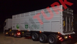  55 m CHEST TYPE TIPPER SEMI TRAILER