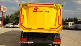 18 - 38 m Half-Pipe (Half-Round - U Shape) Tipper Semi-Trailer | Hardox / S700MC