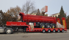 18 - 38 m Half-Pipe (Half-Round - U Shape) Tipper Semi-Trailer | Hardox / S700MC