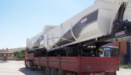 18 - 38 m Half-Pipe (Half-Round - U Shape) Tipper Semi-Trailer | Hardox / S700MC