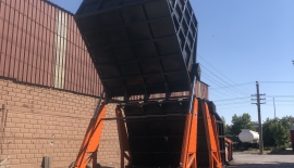 High Lift Side Dump Box for Silage Harvesting | Sugar Cane High Lift Side Tipper Body