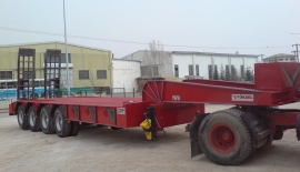 4 Axle Low-bed & Semi Low Loader Semi-Trailer