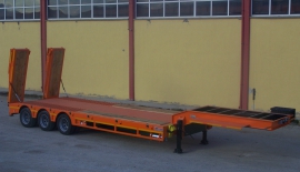 3 Axle Low-bed & Semi Low Loader Semi-Trailer