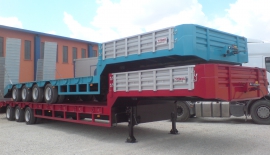 3 Axle Low-bed & Semi Low Loader Semi-Trailer