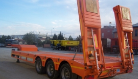 3 Axle Low-bed & Semi Low Loader Semi-Trailer