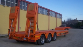 3 Axle Low-bed & Semi Low Loader Semi-Trailer