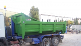 Hook-lift Bins for Recycling | Scrap & Rubble Containers