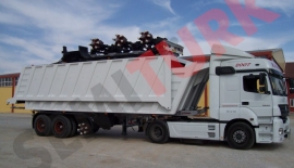 43 m 24' TIPPER SEMI TRAILER