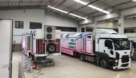 Mobile Cancer Screening Vehicle | Mammography Semi-Trailer