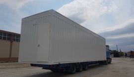 e-House Konteyner | Mobil Trafo Merkezi Konteyneri | 3.3x13x3.5 Metre