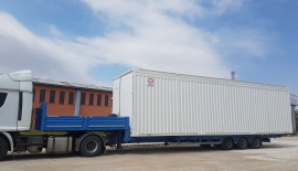 e-House Konteyner | Mobil Trafo Merkezi Konteyneri | 3.3x13x3.5 Metre