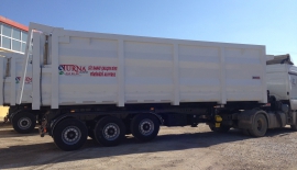 38 - 70 m Scrap Carrier Tipper Semi-Trailer | Accordion Tipper Trailer | Hardox / S700MC