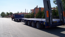 4 Axle Low-bed & Semi Low Loader Semi-Trailer