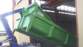 Hook-lift Bins for Recycling | Scrap & Rubble Containers